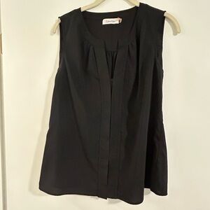 Calvin Klein black sleeveless top